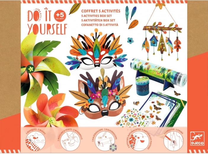 Gran set creativo Naturaleza de Djeco