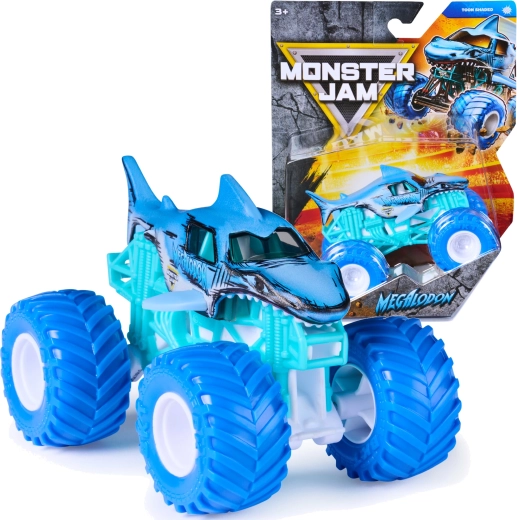 Camión monstruo Monster Jam Megalodon de Spin Master a escala 1:64 - 1 unidad