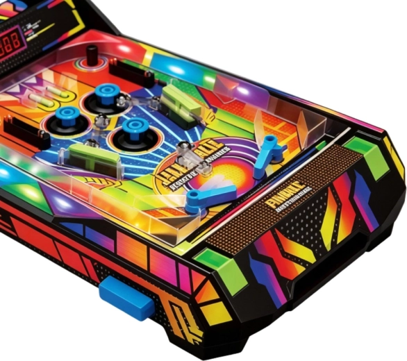 Dos flippers y lanzador para un juego dinámico