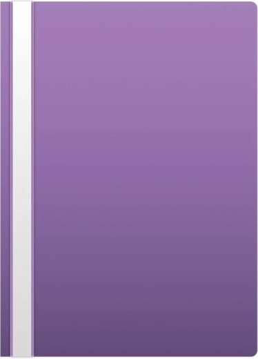 Carpeta de encuadernación rápida A4 violeta transparente