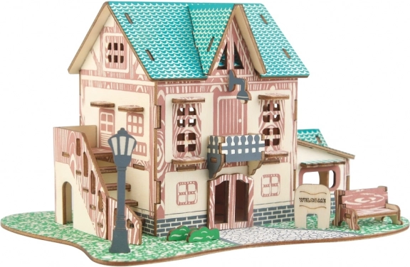 Puzle 3D de madera posada WOODCRAFT