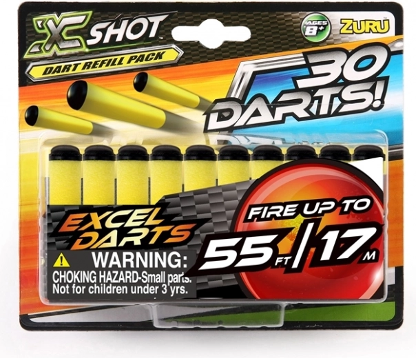 Dardos de espuma X-Shot 30 uds.