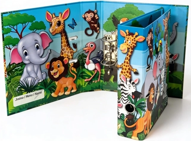 Archivador de palanca de diseño A4 7,5 cm ZOO