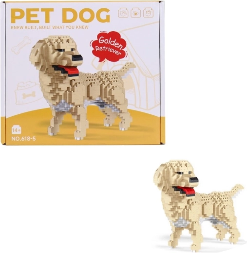 Set de construcción de un perrito