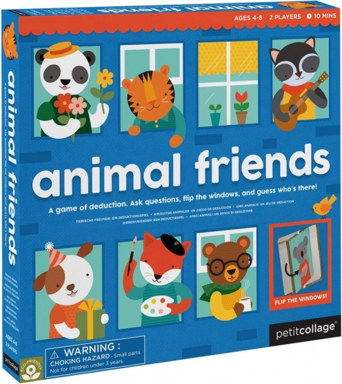 Amigos animales – juego de mesa de deducción de PETIT COLLAGE