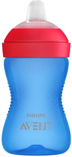 Vaso Philips Avent Grippy con boquilla suave 300 ml
