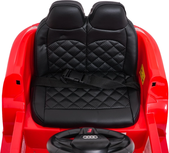 Asiento cómodo con cinturones