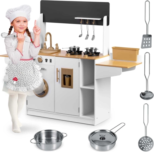 Cocina infantil de madera RICOKIDS con accesorios