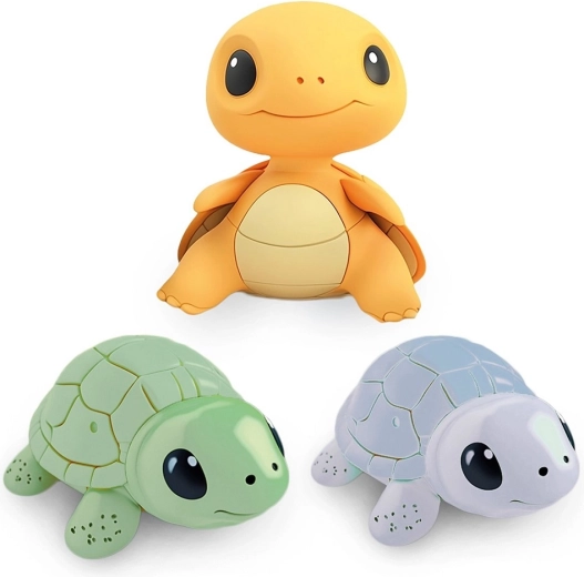 Familia de tortugas Lena para el agua – set de 3 juguetes de baño