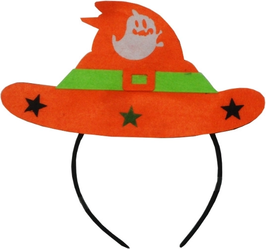 Diadema infantil para Halloween con sombrero de fieltro