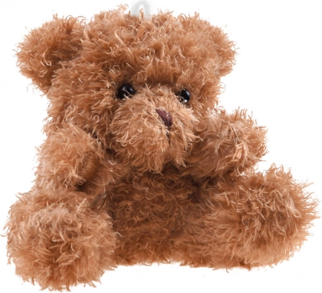 Osito de peluche colgante 10 cm – Marrón