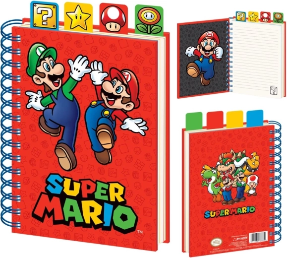 Bloc espiral Super Mario A5 con separadores