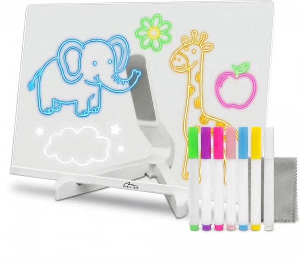 Media-Tech tablero de dibujo LED retroiluminado 30 × 20 cm