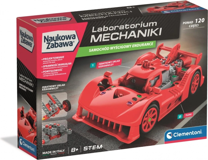 Laboratorio de mecánica – coche de carreras de resistencia