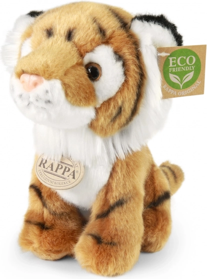 Tigre de peluche ECO-FRIENDLY sentado 18 cm