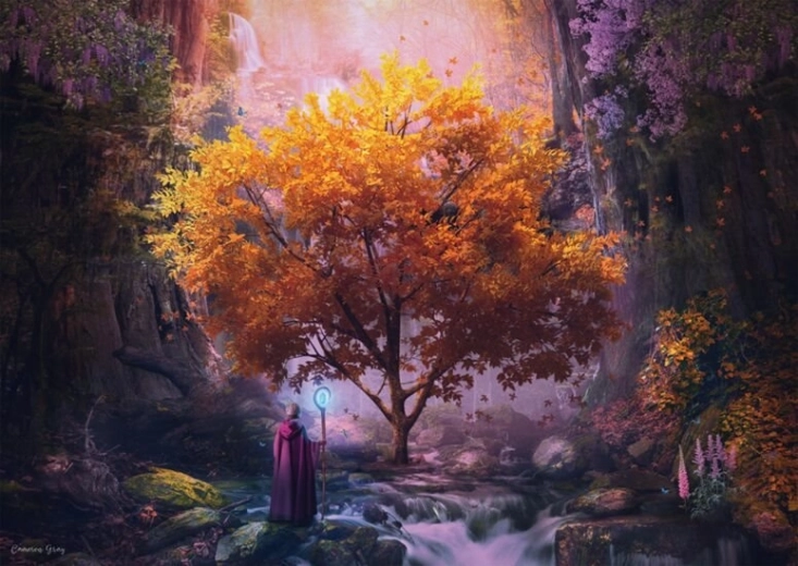 Puzzle SCHMIDT bosque encantado – 1000 piezas