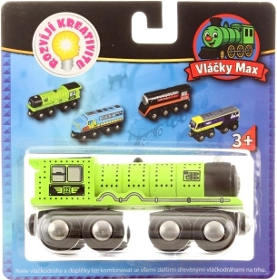 Maxim locomotora de vapor – verde