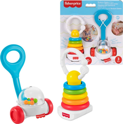 Fisher-Price set de sonajero y mordedor (2 uds.)