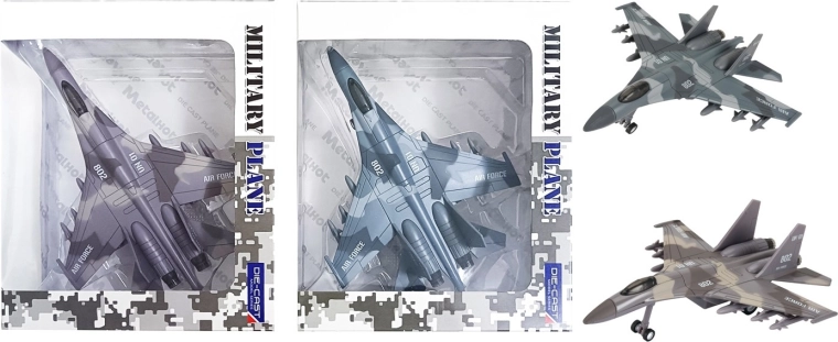 Modelo de caza SU-35 Fighter Jet 1:400 (2 variantes)