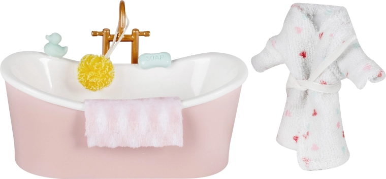 Set de baño Lundby con bañera para casa de muñecas