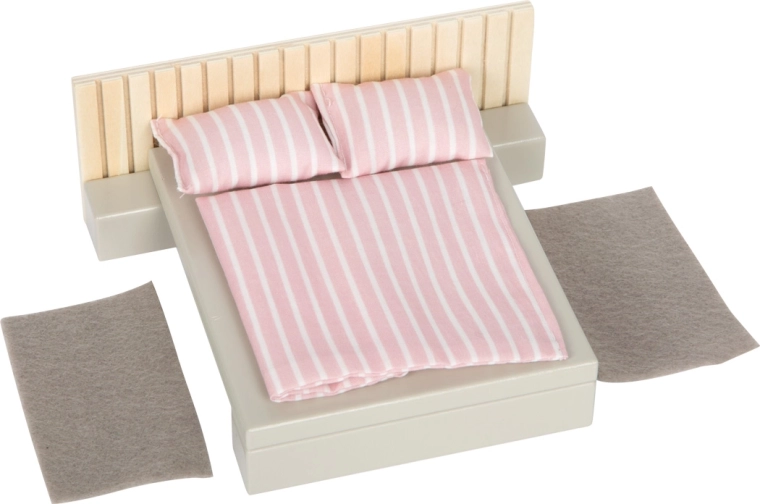 Dormitorio acogedor con ropa de cama textil