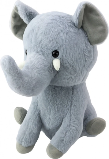 Elefante de peluche pequeño gris 26 cm