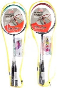 Set de bádminton con volantes en estuche