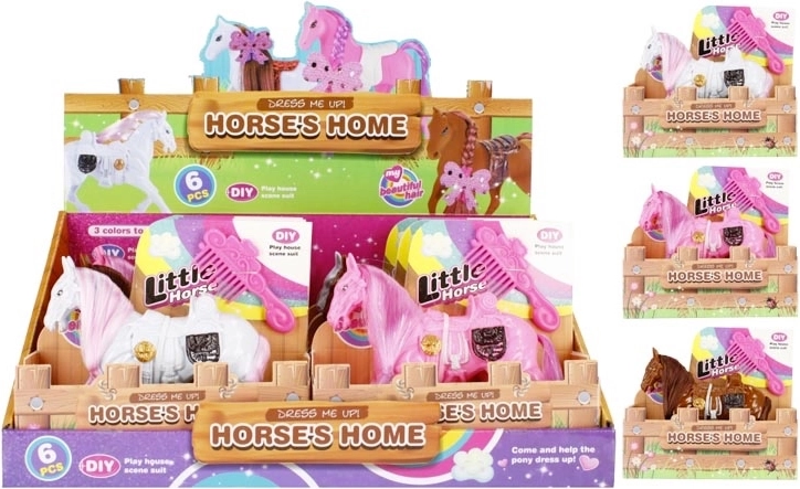 Pony Little Horse con accesorios