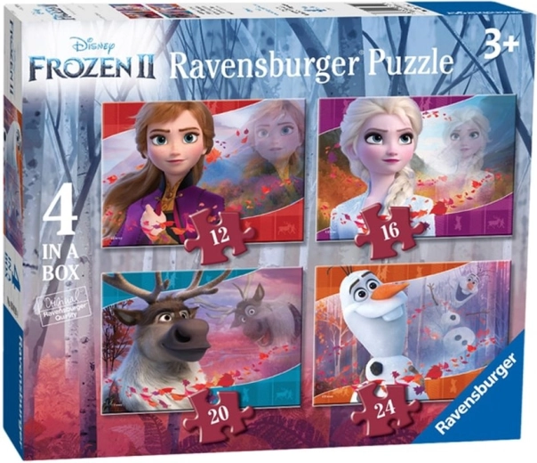 Puzzle Ravensburger Frozen 2 4 en 1 (12, 16, 20 y 24 piezas)