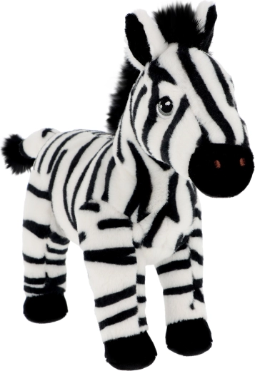Cebra de peluche Keeleco 25 cm
