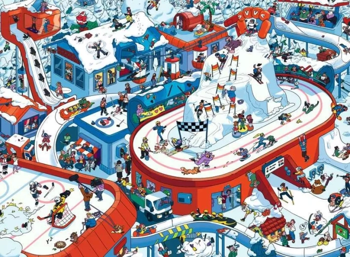 Puzzle Ravensburger Reino Invernal de Maravillas XXL 200 piezas