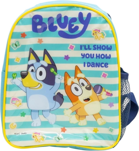 Mochila infantil preescolar BLUEY con bolsillo lateral