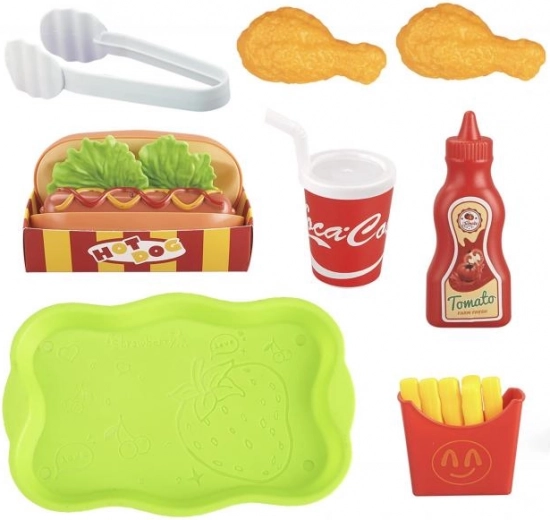 Set de alimentos Hot Dog para niños