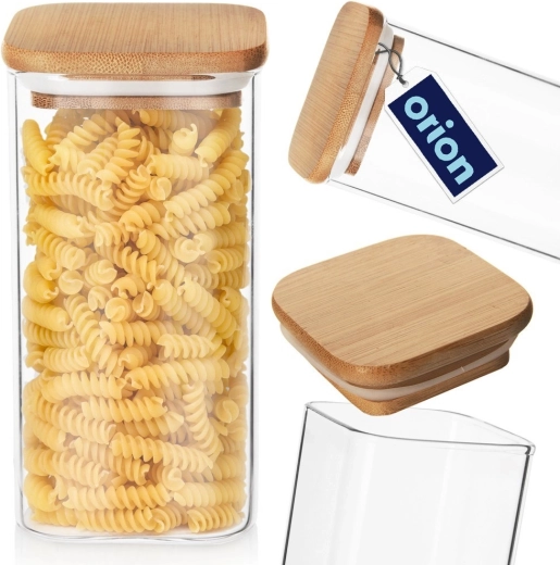 Forma cuadrada que ahorra espacio