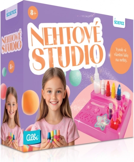 Estudio de uñas – set creativo infantil para fabricar esmaltes