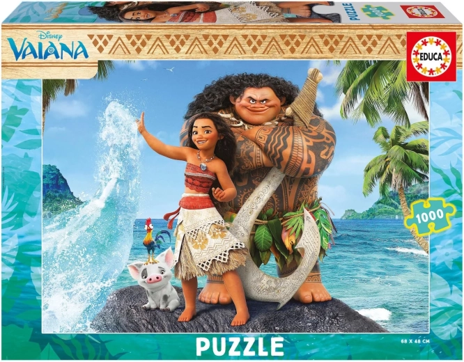 Puzzle Educa Vaiana valiente 1000 piezas