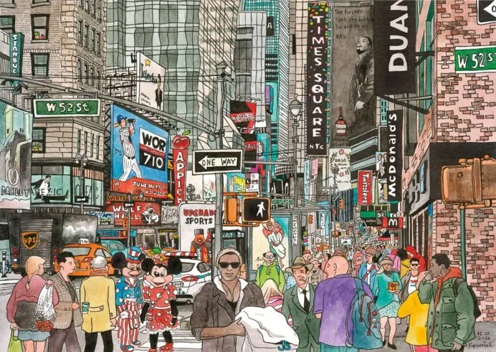 Puzzle Broadway de 1000 piezas