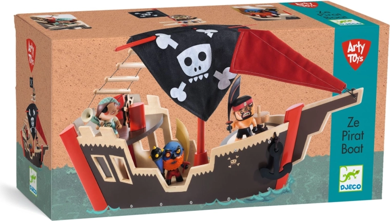 Barco pirata Djeco