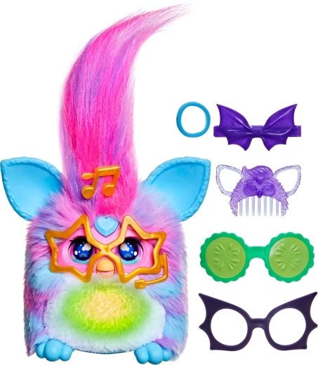 Tres estados de ánimo en un Furby