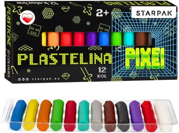 Plastilina Game Pixel – 12 colores
