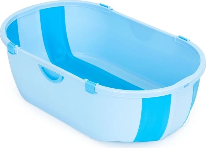 Bañera infantil plegable con tapón de drenaje ECOTOYS – Azul