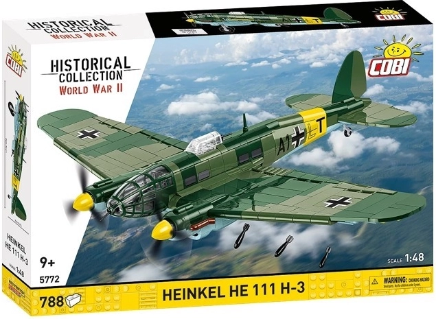 COBI Heinkel He 111 H-3 maqueta de avión (1:48, 788 piezas)