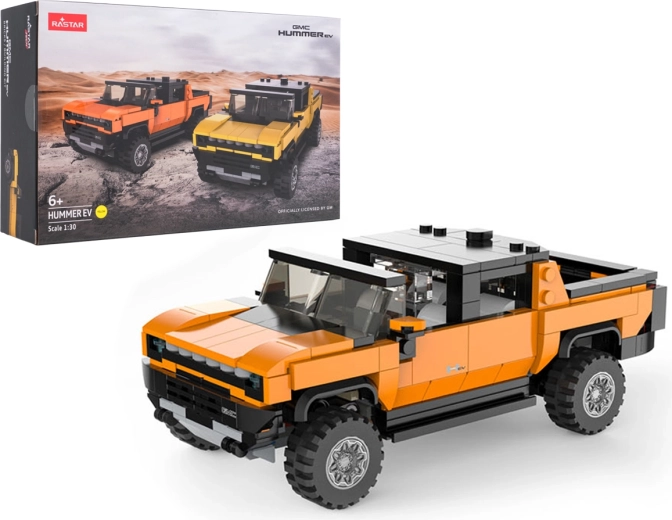 Kit de construcción del modelo Hummer EV a escala 1:30 RASTAR