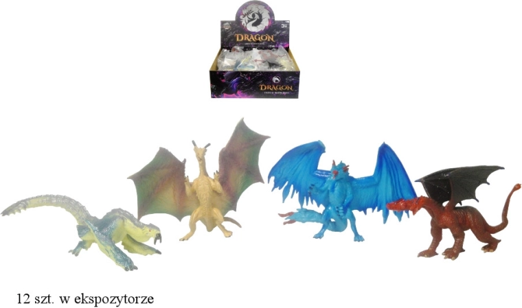 Figuras de dragones de colores – juguete infantil