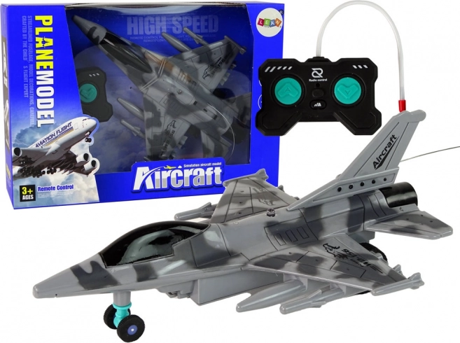 Caza RC infantil con luces – gris