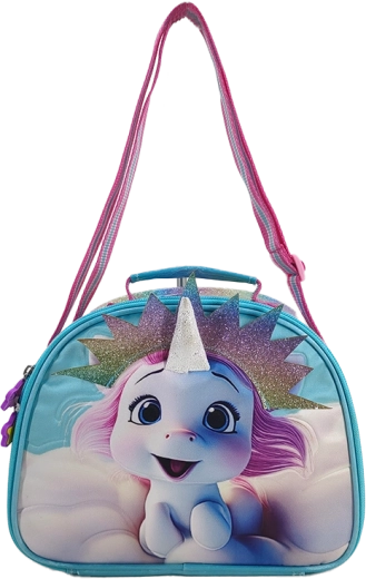 Bolso de hombro para niña Unicornio 25 cm