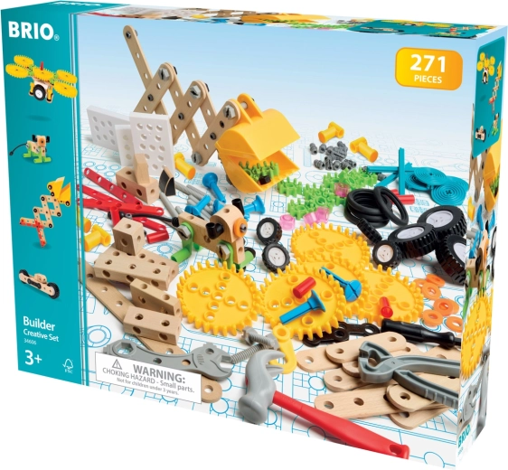 Set de construcción BRIO Builder: set creativo de 271 piezas