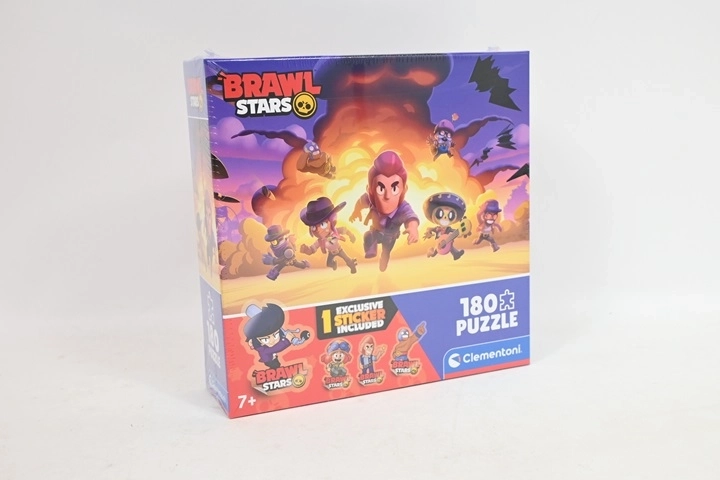 Puzzle Clementoni Brawl Stars de 180 piezas en caja cuadrada
