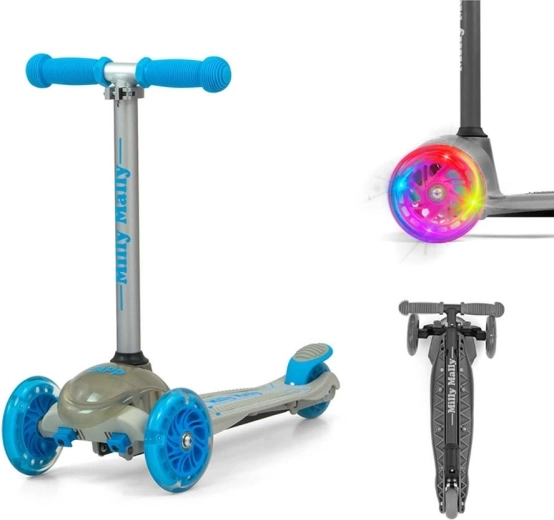 Ruedas delanteras iluminadas para más diversión