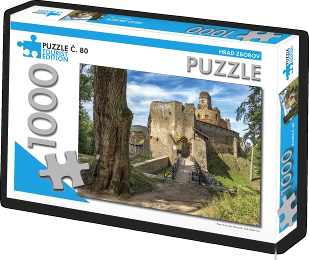 Puzzle Tourist Edition Castillo Zborov 1000 piezas